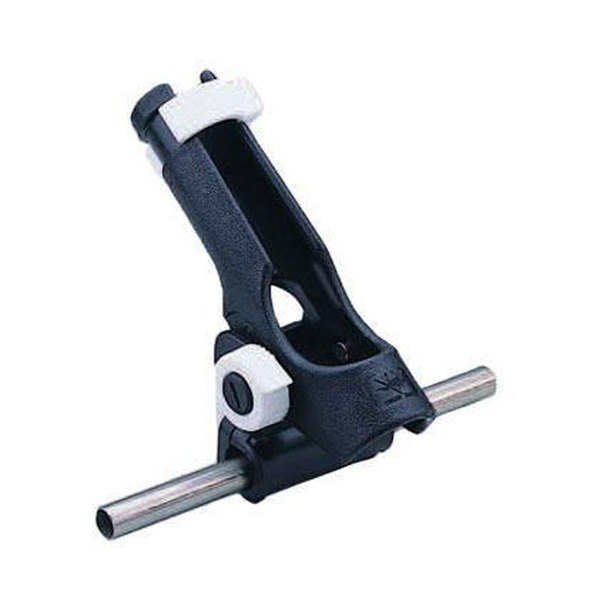 Allpa Kunststof hengelhouder voor railingmontage (Ø25mm)  max. Ø42mm