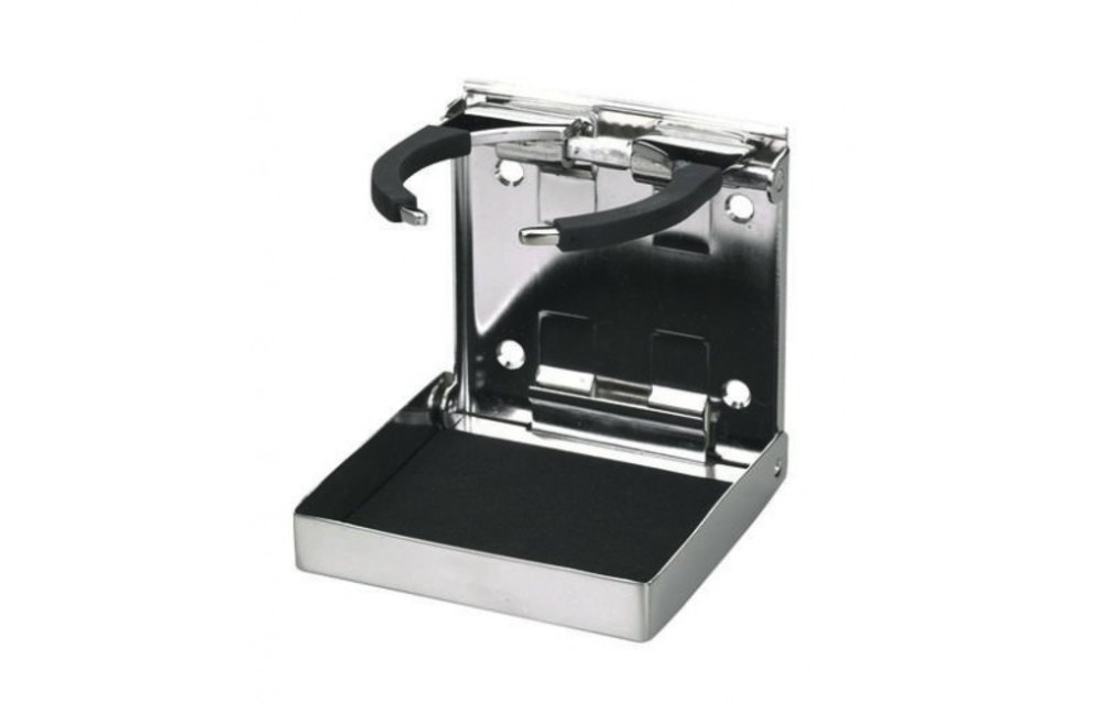 Allpa RVS drankhouder met veer-grip klapbaar 98 4x102mm