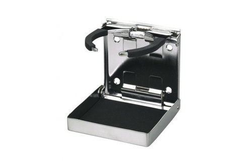 Allpa RVS drankhouder met veer-grip  klapbaar  98 4x102mm