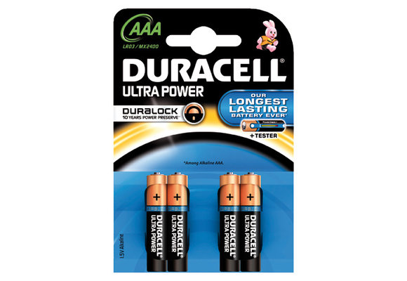 Duracell Ultra AAA Batterijen