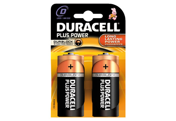 Duracell Plus Power D Batterijen