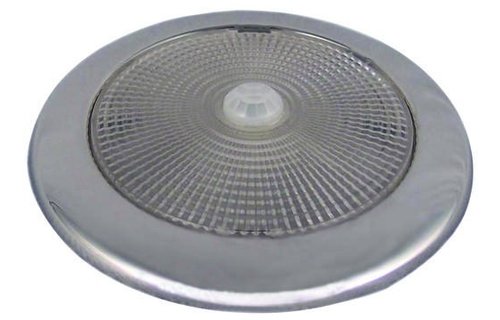 Allpa RVS LED-plafondlamp  opbouw  12V/2 26W  Top LED x 28  H=10mm  warm white