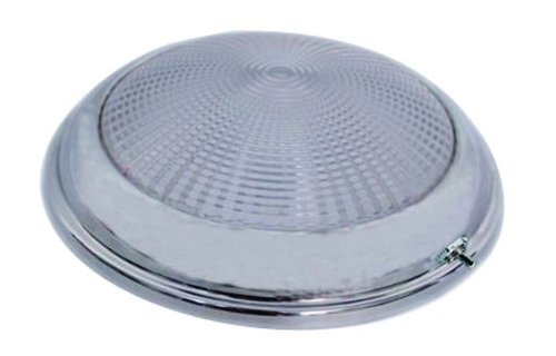 Allpa RVS LED-plafondlamp  opbouw  12V/1 7W  LED 1x3W  H34mm  warm white