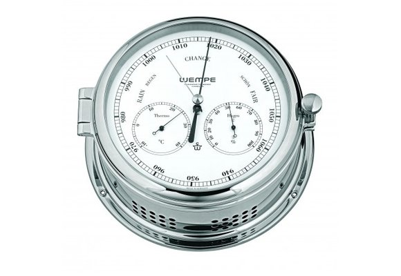 Wempe - Baro/Thermo/Hygrometer Admiral II | Chroom