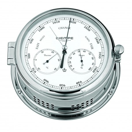Wempe - Baro/Thermo/Hygrometer Admiral II | Chroom