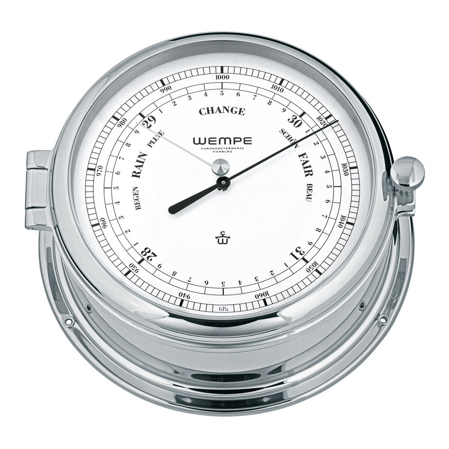 Wempe - Barometer Admiral II | Chroom