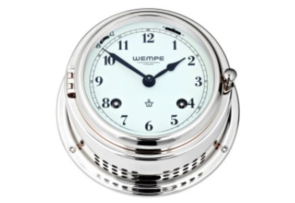 Wempe - Mechanische klok Bremen II Arabisch | Chroom