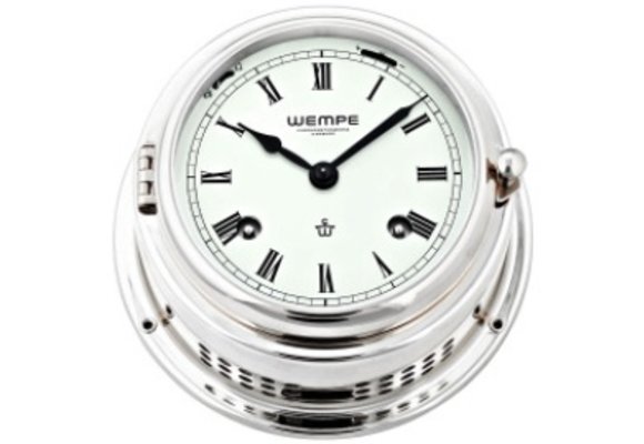 Wempe - Mechanische klok Bremen II Romeins | Chroom