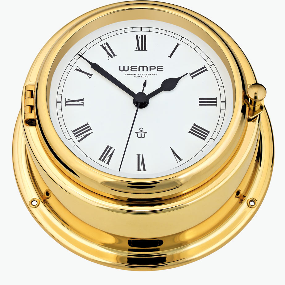 Wempe - Quartzklok Bremen II Romeins | Messing