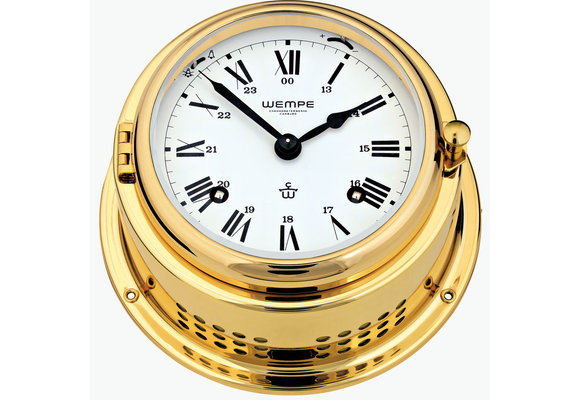 Wempe - Mechanische klok Bremen II Romeins | Messing