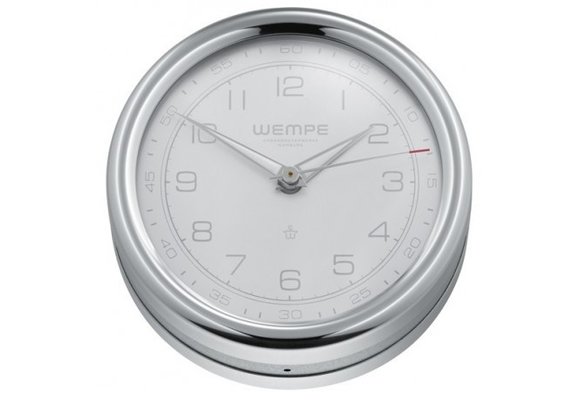 Wempe - Quartzklok PILOT IV RVS Arabisch