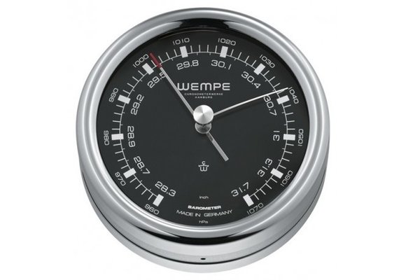 Wempe - Barometer PILOT III RVS