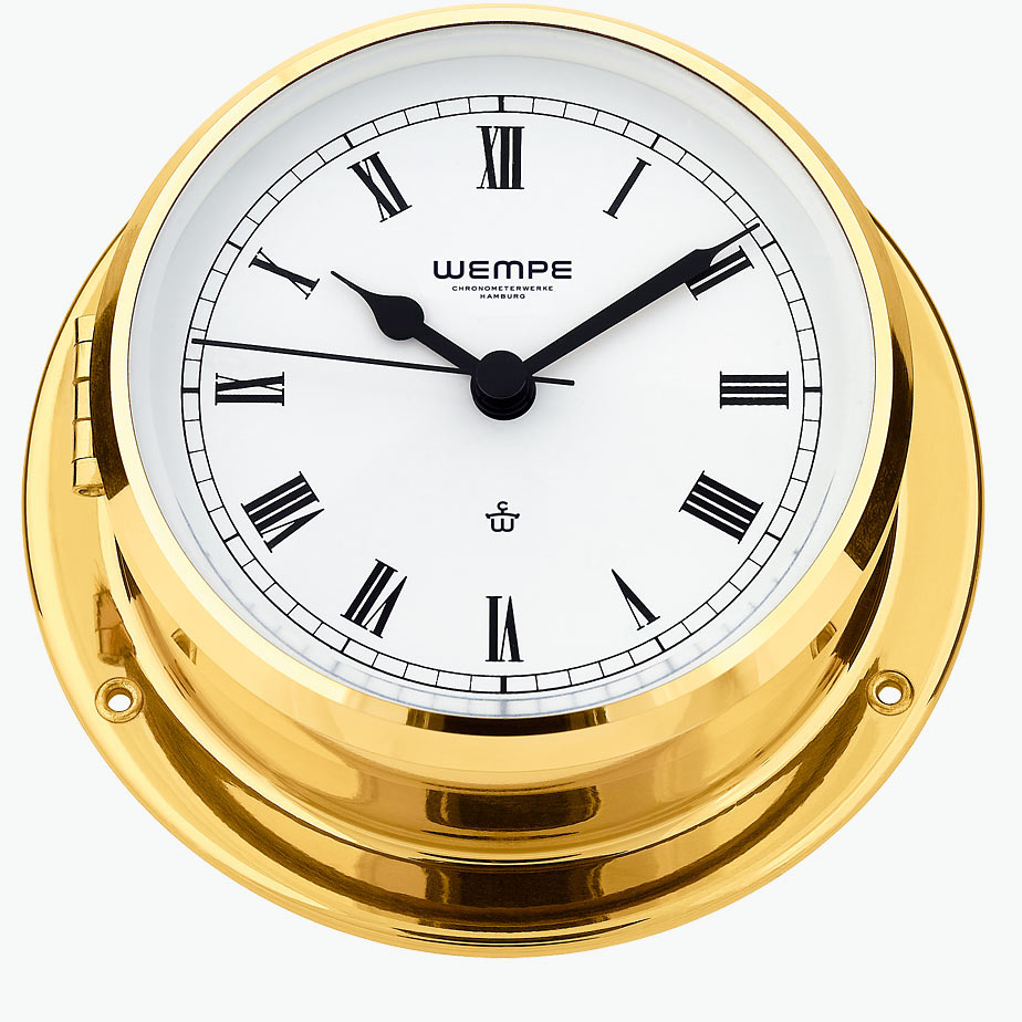 Wempe - Quartzklok Skiff Romeins | Messing