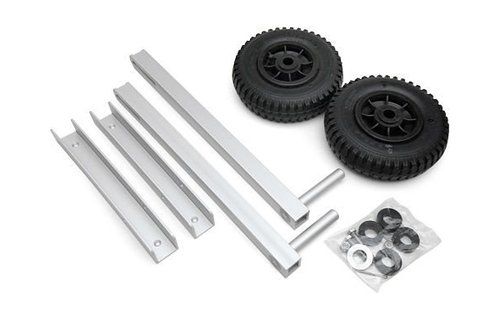 Opklapbare aluminium strandwielen set
