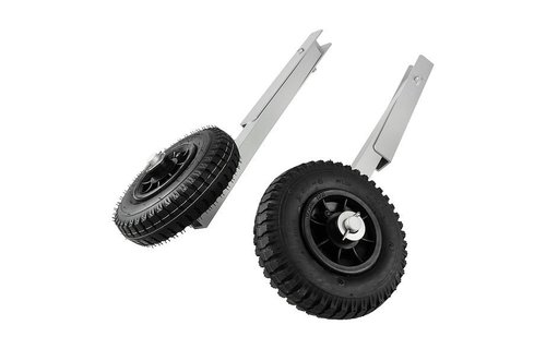 Opklapbare aluminium strandwielen set