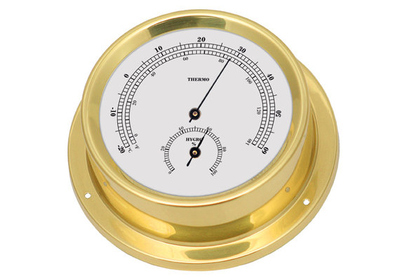 Talamex Serie 125 Messing Thermo-hygrometer