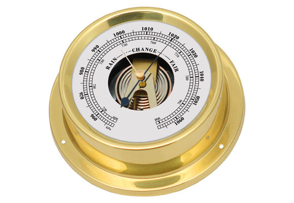 Talamex Serie 125 Messing barometer