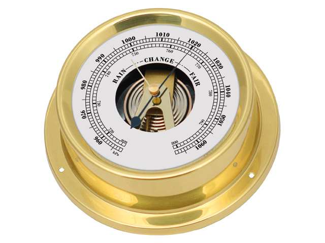 Talamex Serie 125 Messing barometer