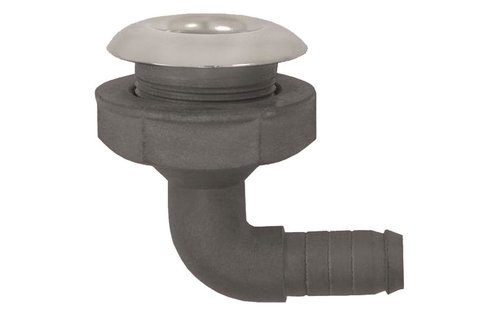 Huiddoorvoer rvs haakse slangtule