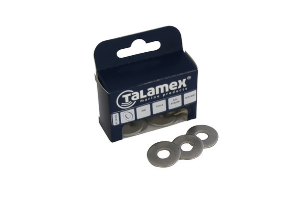 RVS carrosserie ring Maat: M8 - 4 stuks