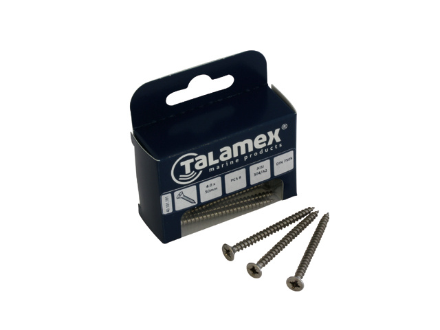 RVS spaanplaatschroef