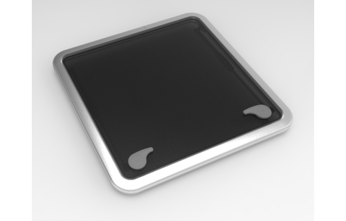 Opal luiken type SATIN 561 X 561 mm