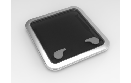 Opal luiken type SATIN 475 X 475 mm