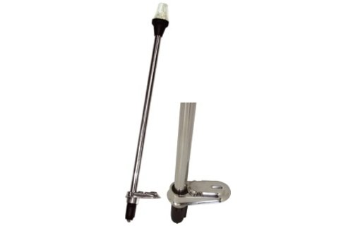 Allpa Rondschijnend toplicht  uitneembaar  12V / 10W  360º  zwart huis met heldere lens  H=545mm