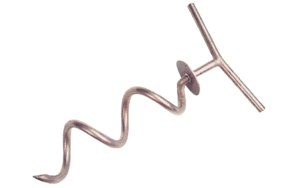 RVS Spiraalvormige meerpen