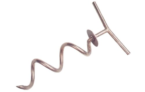 RVS Spiraalvormige meerpen