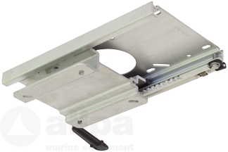 Allpa Aluminium universele slede met 12 posities