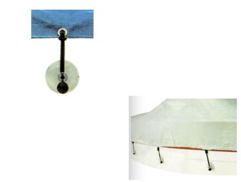 Zuignap voor dekzeilen