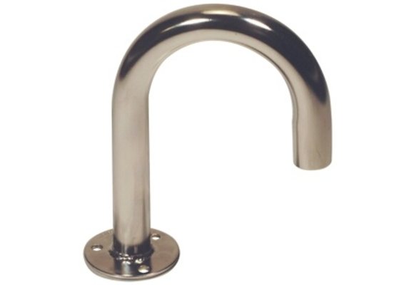 Allpa RVS gebogen kabeldoorvoer