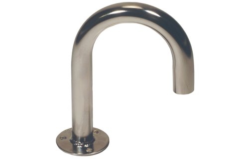 Allpa RVS gebogen kabeldoorvoer