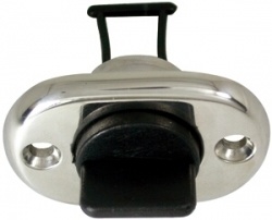 Allpa RVS loosplug met inschroefbare kunststof plug