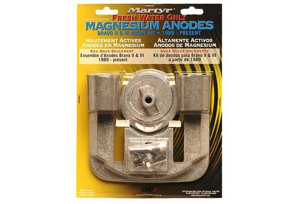 Magnesium Anode Kit Mercruiser Bravo 2 en 3