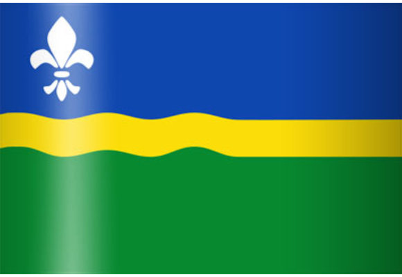 Bootvlag Flevoland