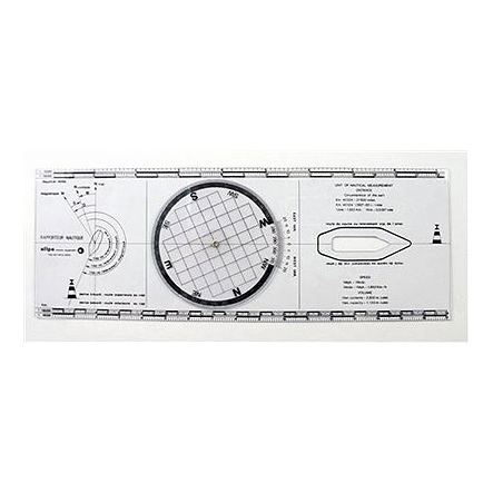 Allpa Plexiglas Bretonse Plotter koerslineaal