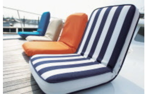 Comfortseat Regular Blauw/Wit