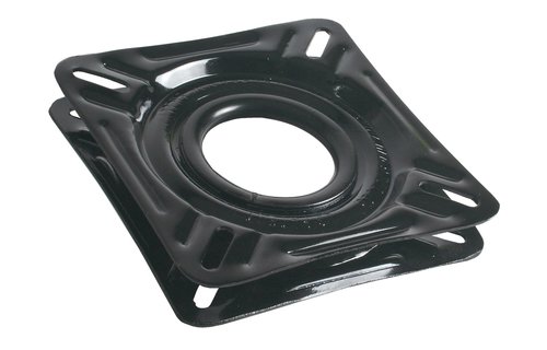 Allpa Gelakt stalen draaiplateau zonder lock  zwart