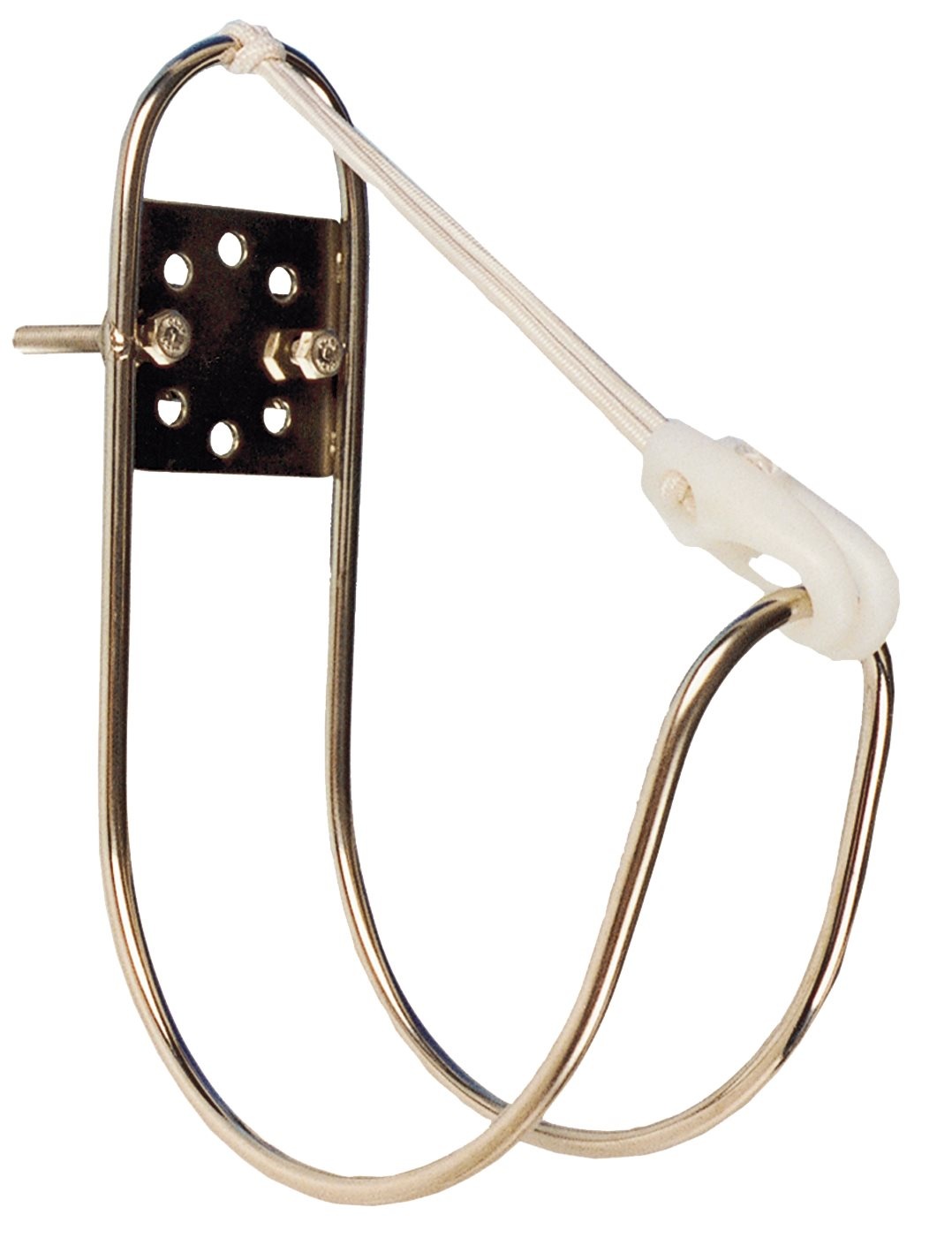 Allpa RVS Reddingsboei-ophangbeugel voor montage op Railing (Ø25mm) of wand