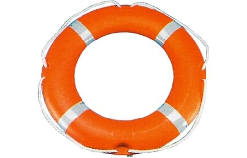 Allpa Reddingsboei model Taurus rond  750x450mm  oranje met reflecterende banden