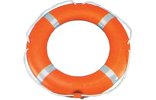 Allpa Reddingsboei model Taurus rond  750x450mm  oranje met reflecterende banden