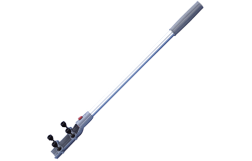 Allpa Stuurverlenging voor outboards  vast  L=700mm (met stopknop)