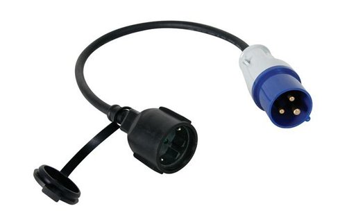 Verlengkabel – Euro contrastekker