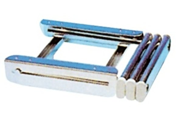 Allpa RVS Telescopische zwemtrap  3-treden