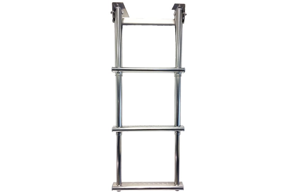 Allpa RVS Telescopische zwemtrap 3-treden