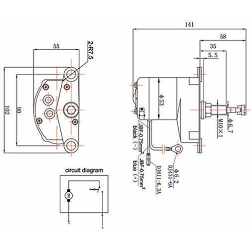Ruitenwissermotorset Alpha