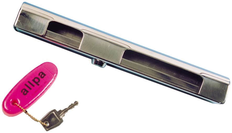 Allpa RVS Buitenboordmotorslot (voor montage over de motorbracket)