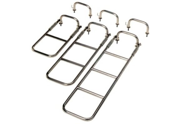 RVS zwemtrap scharnierend